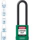 ABUS 74/40HB75 LOTO hosszúkengyelű munkavédelmi kizáró lakat - Zöld
