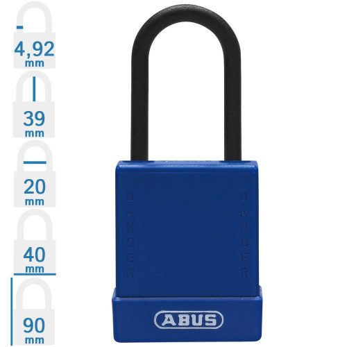ABUS 76PS/40 LOTO munkavédelmi kizáró lakat - Kék
