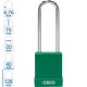 ABUS 76BS/40HB75 LOTO munkavédelmi kizáró lakat - Zöld