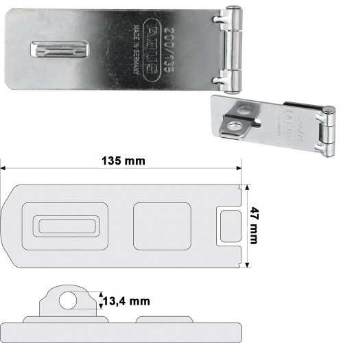 ABUS 200/135 lakatpánt