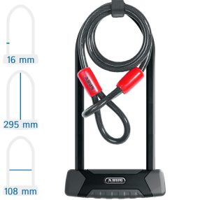   Abus Granit X-Plus 540/160HB300 + USH540 kerékpár U lakat hurokkábellel
