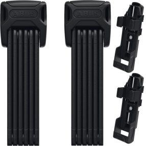   Abus Bordo 6000K/90 BK SH X-Plus TwinSet hajtogatható kerékpár lakat szett