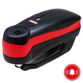   Abus Detecto 7000 RS1 riasztós motor féktárcsazár - Logo Red