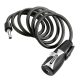 Kryptonite KryptoFlex 815 Key kulcsos huzalos zár [150 cm]