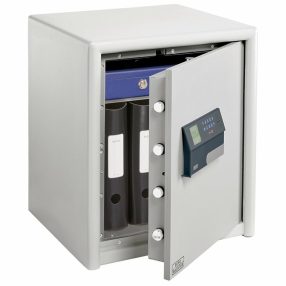   Burg Wachter DS 445 E FP tűzálló páncélszekrény ujjlenyomatolvasós zárral