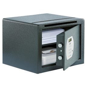   Burg Wachter PS 120 E EWS dupla bedobónyílásos elektronikus széf