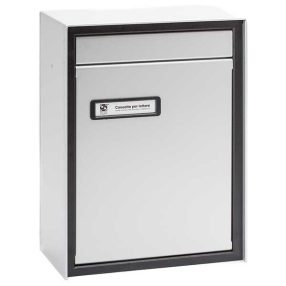   Silmec Interno 380 kerítésbe építhető alumínium postaláda