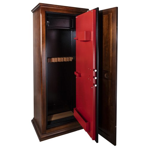 Technomax HS 600LK fegyverszekrény tömörfa borítással