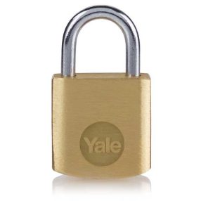 Yale Y110B/20/111/1 kisméretű réz lakat