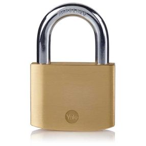 Yale Y110B/70/137/1 nagyméretű réz lakat