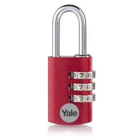 Yale YE3CB/20/121/1/CO számzáras bőrönd lakat