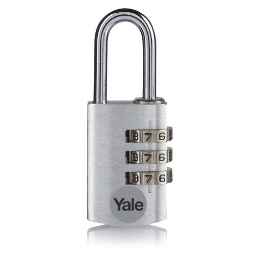 Yale YE3CB/20/121/1/S számzáras bőrönd lakat