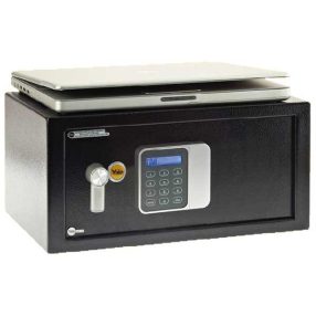   Yale YLG/200/DB laptop széf elektronikus zárral és LCD kijelzővel
