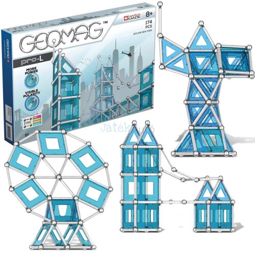 Geomag Pro-L Skyline New York 174 darabos mágneses építőjáték