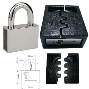   Mul-T-Lock C-10 MTL600 biztonsági lakat (kivehető kengyel) + C-10 lakatpajzs