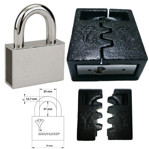 Mul-T-Lock C-13 KA MTL600 + C-13 pajzs egységkulcsos lakat