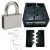 Mul-T-Lock C-13 MTL600 biztonsági lakat (kivehető kengyel) + C-13 lakatpajzs