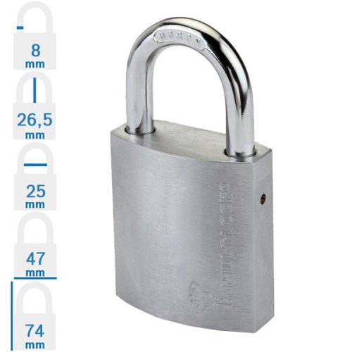 Mul-T-Lock G-47 KA MTL600 egységkulcsos lakat