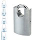 Mul-T-Lock G-47P KA MTL300 egységkulcsos lakat
